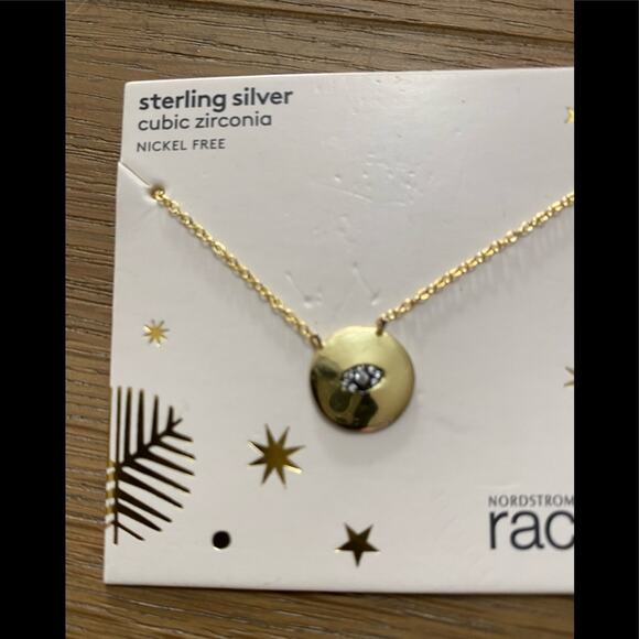 NEW Nordstrom rack evil eye necklace - Picture 1 of 3